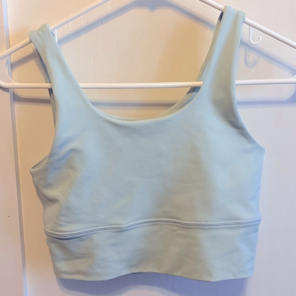 DYI mint sports bra - long line